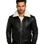 Black and White Bomber Jacket