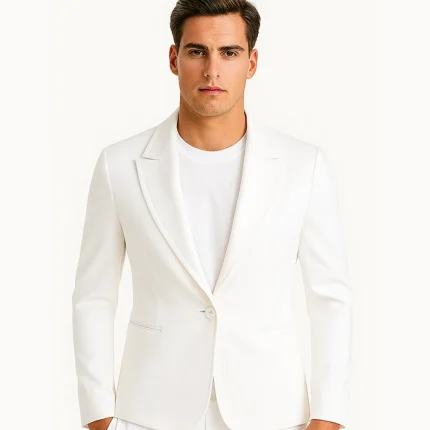 Breann Fitted Blazer Women – Off White