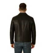 Legacy Mens Black Leather Jacket – Zellberry