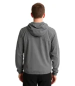 Mens Light Grey Polyester Jacket