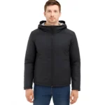 Mens Lightweight Hooded Insulated Jacket