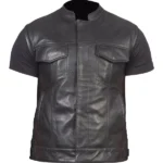 Rayne-Moto-Black-Leather-Vest-Front