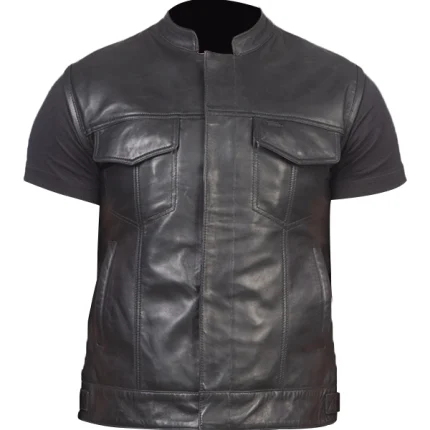 Rayne-Moto-Black-Leather-Vest-Front