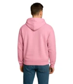 Banana Cartoon Custom Hoodie – Pink Funky Street Style Pullover
