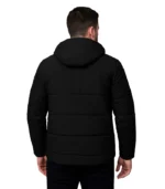 Herman Men's Black 34 Length Down Puffer Jacket