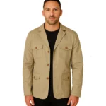 Kajetan Beige Safari Jacket