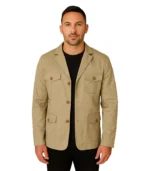 Kajetan Beige Safari Jacket