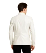 Men’s Off White Blazer Real Leather Jacket