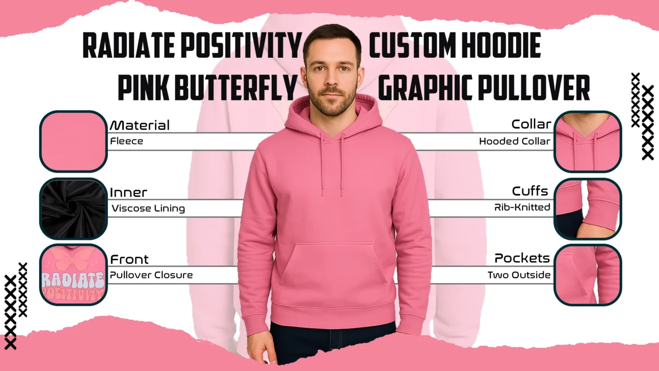 Radiate Positivity Custom Hoodie