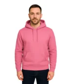 Radiate Positivity Custom Hoodie – Pink Butterfly Graphic Pullover