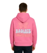 Pink Butterfly Graphic Pullover