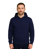 Smile Street Style Custom Hoodie – Bold Graphic Blue Pullover