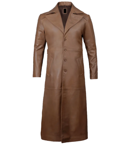 Brown Duster Coat front
