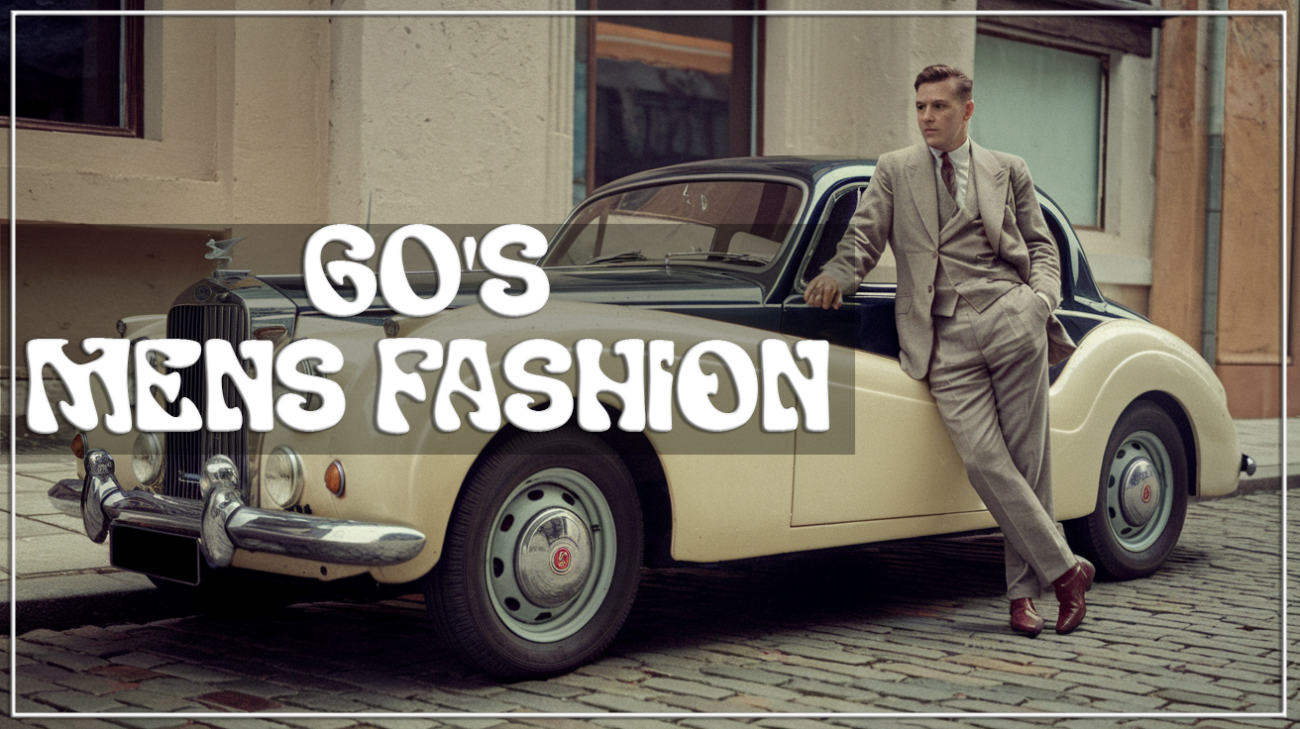 60 s men fashion