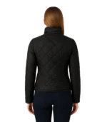 Delphia Black Quilted Jacket for Women - Lightweight Jacket