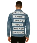 Mens World Tour Denim Jacket