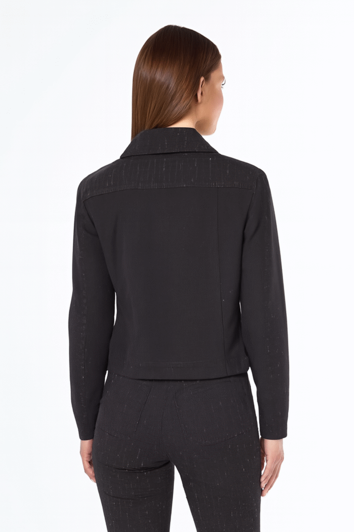 Nala Womens Denim Black Jacket