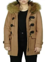 The Chelsea Duffle Coat Women – Camel