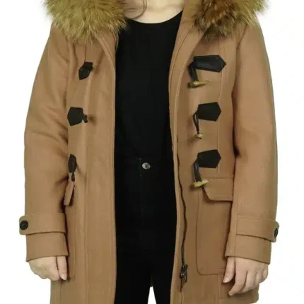 The Chelsea Duffle Coat Women – Camel