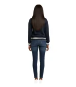 College-style varsity jacket