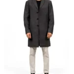 Gary Grey Wool Coat Men
