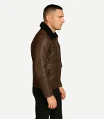 Julian Faux Shearling Aviator Jacket
