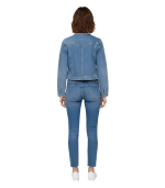Rhinestone denim jacket