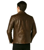 Tyler Painted Leather Moto Jacket