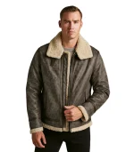 Xander Aviator With Faux Shearling