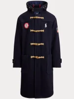2026 Winter Olympics Team USA black coat long winter layering look