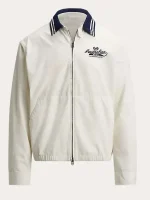 Australian Open 2026 white Bayport jacket with clean tennis style look