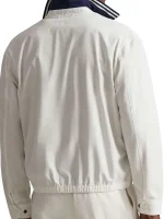 Australian Open 2026 white cotton jacket style for casual wear