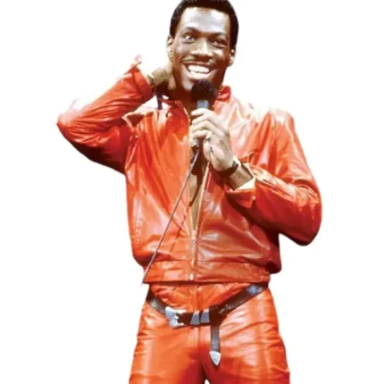 Eddie Murphy Red Leather Jacket