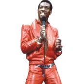 Eddie Murphy Red Leather Jacket View Of Look