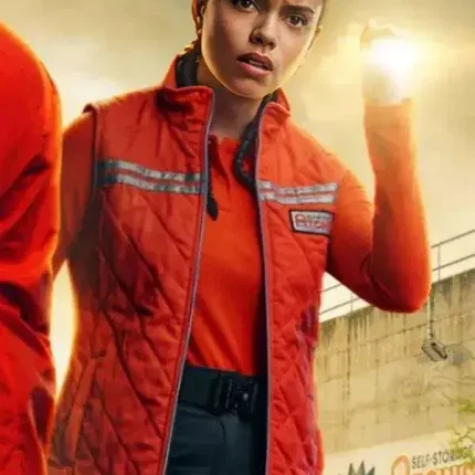 Georgina Campbell Cold Storage 2026 orange vest for women layering