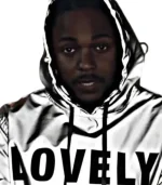 Kendrick Lamar Lovely Hoodie Close-Up