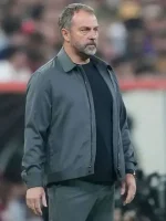 Hansi Flick 2026 grey cotton jacket for casual wear