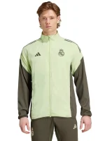 Men’s Adidas training tracksuit jacket 25-26 lime green showing sporty collar and comfortable fit