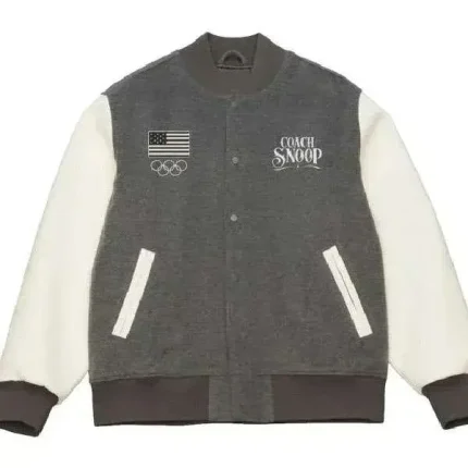 Milano Cortina 2026 Team USA coach varsity jacket look for street style