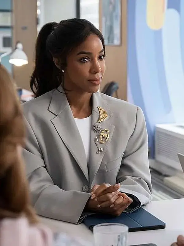 Movie-Relationship-Goals-2026-Leah-Caldwell-Grey-Blazer Relationship Goals 2026 grey blazer inspired by Kelly Rowland style