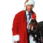 Front view of the white Lampoons Clark Griswold Christmas Vacation costume jacket from Zellberry Jackets.