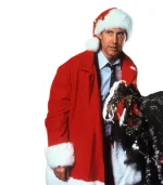 Front view of the white Lampoons Clark Griswold Christmas Vacation costume jacket from Zellberry Jackets.
