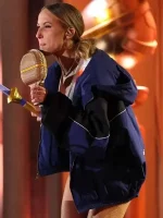 Marty Supreme 2026 hooded jacket worn style showing comfy fit and casual streetwear vibe for women.