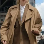 Zara Dunne Steal 2026 brown cotton trench coat for men