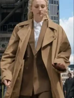 Zara Dunne Steal 2026 brown cotton trench coat for men