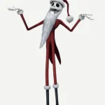 The Nightmare Before Christmas Jack Skellington Santa Costume Suit