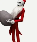 The Nightmare Before Christmas Jack Skellington Santa Costume Suit Look