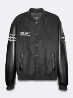 Unisex The Cal 2026 Pirelli calendar varsity jacket in wool and leather