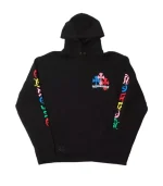 chrome hearts rainbow hoodie