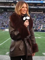 Erin Andrews coat today statement winter look for women in cold weather